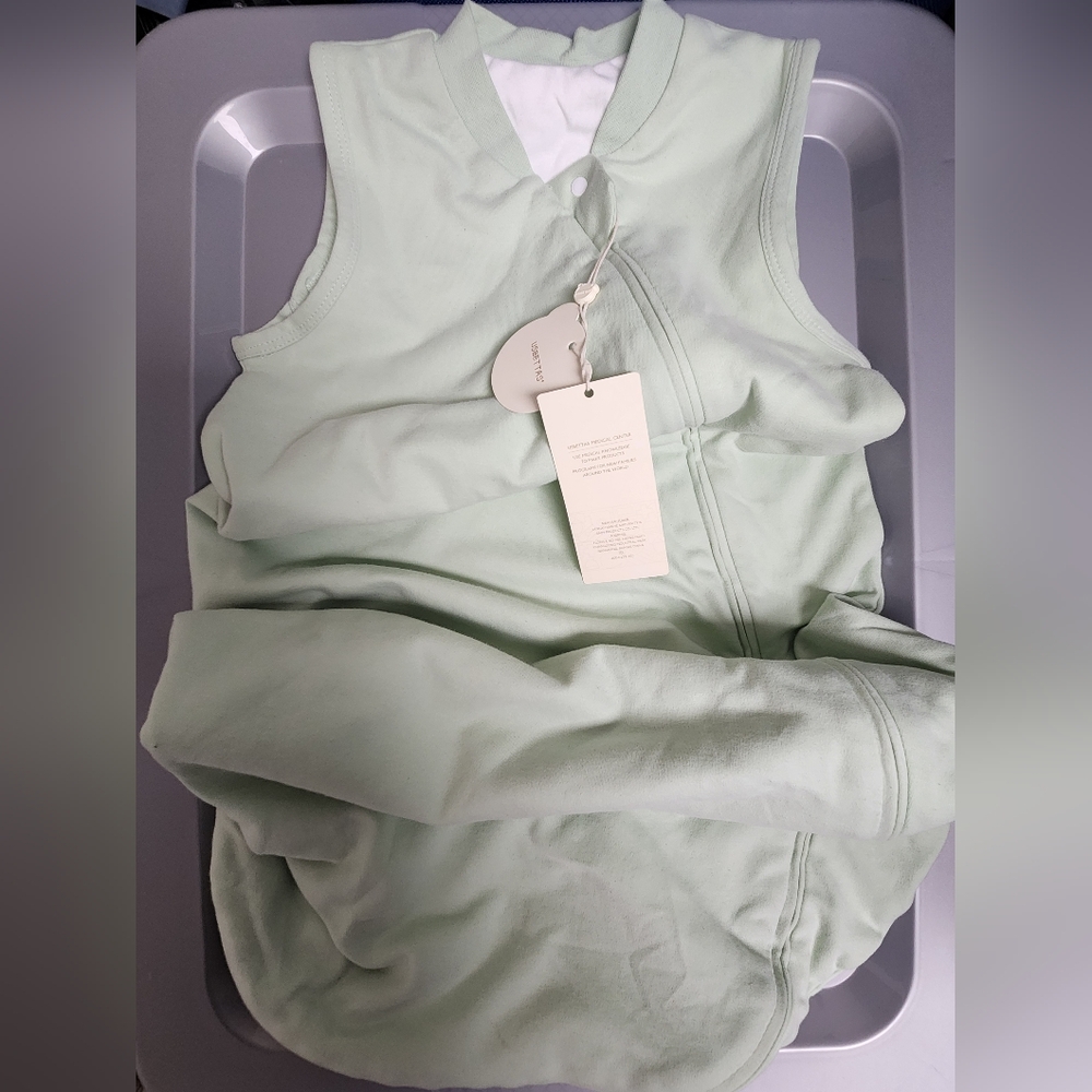 Mint Green Kids One Piece Bodysuit Sleep Baby Thermo